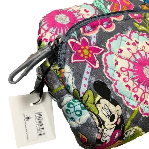 Disney Vera Bradley Pure Cotton Inner Waterproof Makeup Travel Bag NWT - Picture 6 of 9